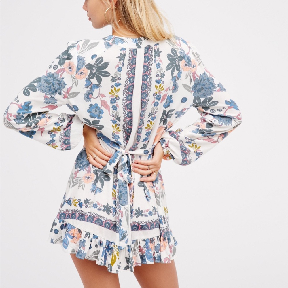 Free People Violet Hill Printed Tunic